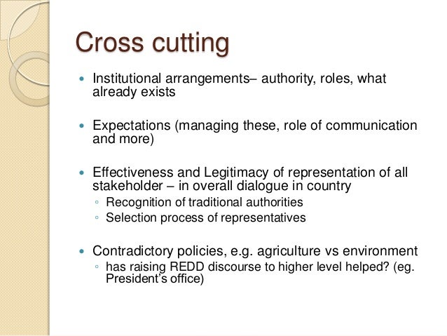 Authority and Expectations (dialogue)
